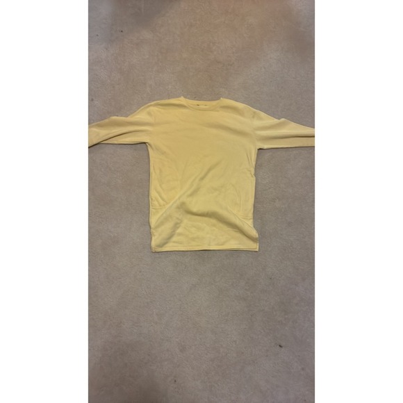 The Unbranded Brand Other - Vintage Pale Yellow Long Sleeve Crewneck Sweater